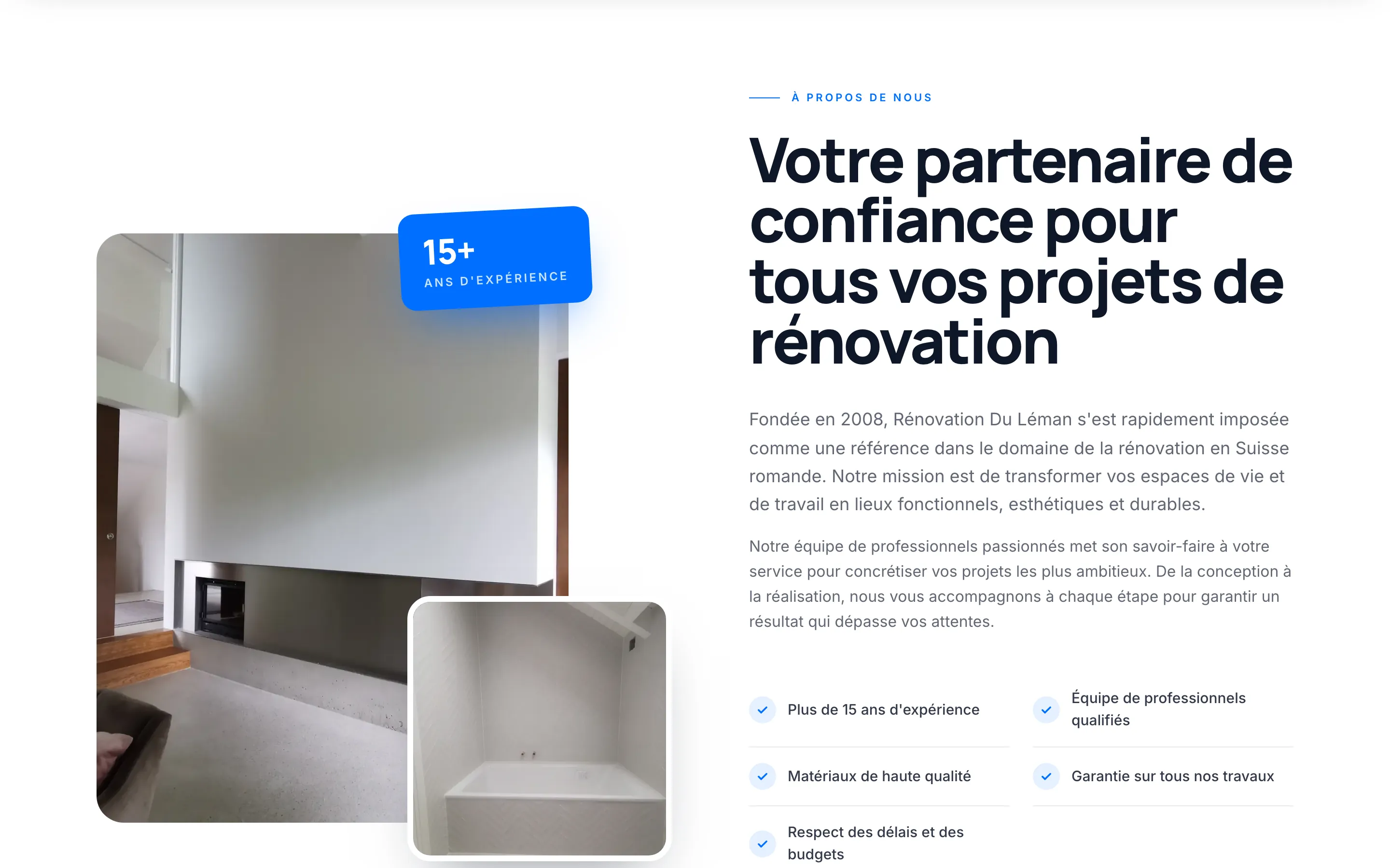 Rénovation du Léman — À propos